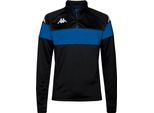 Kappa Dovare Felpa Con Mezza Zip Blu M Uomo Blu M
