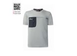U-Power Christal Kurzarm-T-Shirt Grau S Grau S