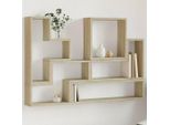 Maison Exclusive - Mensola A Muro In Rovere Sonoma 96X12X64 Cm Materiale Ligneo