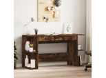 Maison Exclusive - Scrivania In Rovere Affumicato 140X50X75 Cm Materiale Ligneo