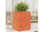 Maison Exclusive - Fioriera Giardino Marrone Cera 50X50X68,5Cm Legno Massello Pino