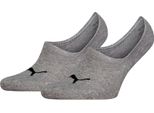 Puma Calze Invisibili A Taglio Alto 2 Unità Grigio Eu 39-42 Uomo Grigio Eu 39-42