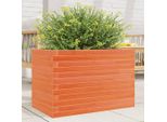 Maison Exclusive - Fioriera Giardino Marrone Cera 70X40X46 Cm Legno Massello Pino