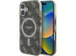 Guess Guhmp16Mh4Dtew Iphone 16 Plus6.7 BrąZowy/Brown Custodia Rigida Iml 4G Sfondo Magsafe