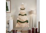 Maison Exclusive - Albero Di Natale In Legno Da Decorare 150 Cm In Legno Massello Di Pino