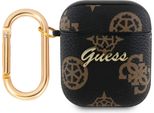 Guess Gua2Pg4Gpk Airpods 1/2 Cover Czarny/Nero 4G Gancio