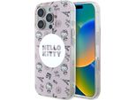 Hello Kitty HKHMP16XHAOPP Iphone 16 Pro Max 6,9" Rosa Custodia Rigida Iml All Over Paris Custodia Protettiva Magsafe"