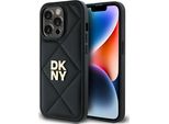Dkny Dkhcp14Xpqdslk Iphone 14 Pro Max 6.7 Czarny/Nero Logo Pila Trapuntata
