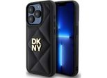 Dkny Dkhcp15Xpqdslk Iphone 15 Pro Max 6.7 Czarny/Nero Logo Pila Trapuntata