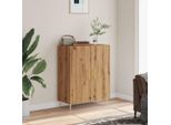 Maison Exclusive - Credenza In Rovere Artigianale 69,5X34X90 Cm Materiale Ligneo