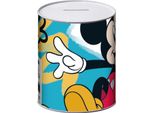 Disney Metal M 10X10X12 Cm Mickey Salvadanaio Taglia Unica