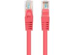 Fluke Passed Lanberg Patchcord Cat.6 Utp 0.25 M Red 10-Pack