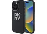 Dkny Dkhcp16Xsmcbsk Iphone 16 Pro Max 6,9 Czarny/Nero Custodia Rigida In Silicone Liquido Metallo Logo