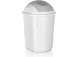 Cestino 8L Rotondo In Plastica, Bianco