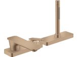 Hansgrohe Axor Citterio C Mitigeur Monocommandé 3 Trous Pour Bain Avec Sbox, 2 Consommateurs, 49430310, 49430310