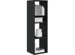 Maison Exclusive - Libreria Nera 34X31X112 Cm Materiale Ligneo
