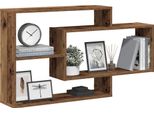 Maison Exclusive - Mensola Da Parete Effetto Legno Antico 104X20X58,5 Cm Materiale Ligneo