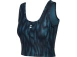 Hummel Hmlhiit Aop Intensity W Top - Seagrass, Taglia:Xl