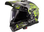 Casco Enduro LS2 MX702 Pioneer Ii Rangi Hi-Viz Yellow Shiny Taglia S