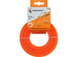 Linea Di Taglio Quadrata 3 Mm X 15 M Per Decespugliatori Pesanti