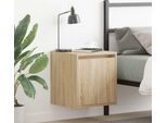 Maison Exclusive - Comodino Da Parete In Rovere Sonoma 38X34X40 Cm