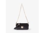 Handtasche VALENTINO BAGS EVISSA, Damen, Gr. B/H/T: 20cm x 9cm x 7cm, nero, Lederimitat, Taschen Handtasche