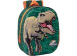 Dinosauro 3D T-REX Zaino Per Bambini 28 Cm Asilo Dino Tyrannosaurus