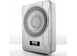 Pyle Auto Subwoofer Aktiv mit Stereo Verstärker– Wasserdichte Lautsprecher als Boot & Auto Lautsprecher Set für den Untersitz, Lautsprecher Mini 32,5c