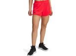 Pantaloncini Under Armour Tech Play Up Mesh - Rosso Racer, GrößE:L