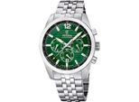 Festina F20742/5 Orologio Da Uomo In Acciaio Inox Data Argento