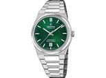 Festina F20083/3 Orologio Swiss Made Da Uomo In Acciaio Inossidabile Con Data Argento