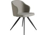 Sedia Angel Cerdá In Tessuto Grigio 4057