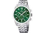 Festina F20742/2 Orologio Da Uomo In Acciaio Inossidabile Con Data Argento