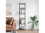 Maison Exclusive - Libreria In Rovere Affumicato 40 X 30 X 189,5 Cm Materiale Ligneo