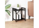 Maison Exclusive - Libreria Effetto Rovere Nero 40 X 30 X 50 Cm Materiale Ligneo