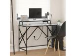 Maison Exclusive - Scrivania Sonoma Grigio 100 X 50 X 86,5 Cm Materiale Ligneo