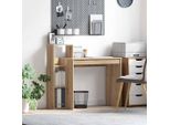 Maison Exclusive - Scrivania In Rovere Artigianale 100 X 40 X 90 Cm Materiale Ligneo