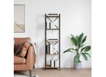 Maison Exclusive - Libreria In Rovere Artigianale 40 X 30 X 155 Cm Materiale Ligneo