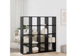 Maison Exclusive - Libreria Effetto Rovere Nero 137,5 X 29 X 137,5 Cm