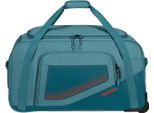 American Tourister Borsa Da Viaggio Carrello City Racer Duffle / Wh Petrol Petrolio