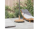 Maison Exclusive - Supporto Per Ombrellone In Legno Chiaro 48 X 48 X 32 Cm