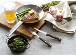 Forchetta Da Bistecca – 6 Pezzi, Hendi, Profi Line, Braun, 6 Pezzi, (L)200Mm
