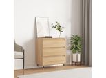 Maison Exclusive - Credenza Sonoma-Rovere 60X35X70 Cm Materiale Ligneo