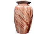 Urna Xxl In Metallo - 3,5 Litri - Per Ceneri Umane E Animali - Elegante Urna Decorativa - Desert Sky