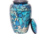 Urna In Metallo Xxl - 3,5 Litri - Urna Decorativa Unica Per Ceneri Umane E Animali - Urna Commemorativa Di Alta Qualità