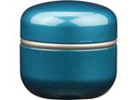 Mini Urna Luxe Da 250 Ml In Ceramica - Urna Decorativa Blu Per Ceneri Umane E Animali - Urna Per Ceneri Di Alta Qualità