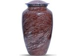 Urna Xxl In Alluminio - 3,5 Litri - Urna Unica Per Uomini E Animali - Urna Cineraria Decorativa - Design Sandstorm