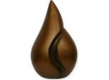 Urna Ace Unica - 3 Litri - Forma A Goccia - Urna In Metallo Per Uomini E Animali - Urna Decorativa Di Alta Qualità