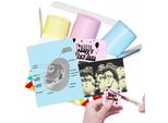 Phomemo T02 Mini Stampante Carta Carta Termica Non Autoadesiva Per Diari, Foto, Promemoria, Appunti, 5 Anni, 50 Mm*6,5 M, 3 Rotoli