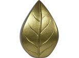 Urna Ace Unica - 3 Litri - Urna Fatta A Mano Per As - Urna A Goccia - Per Animali O Persone - Urna Decorativa - Foglia D'oro